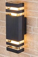 Светильник садово-парковый Elektrostandard 1449 TECHNO Е27 IP54 Черный картинка 